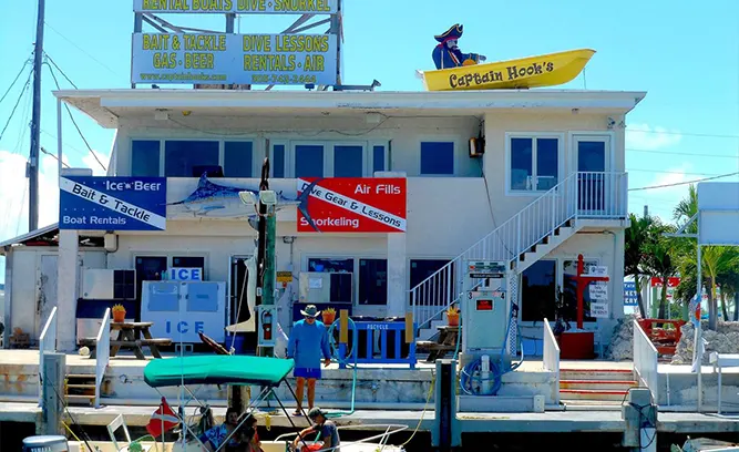 Captain Hook’s Marina & Dive Center